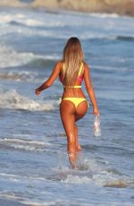 CHARLIE RIINA in Bikini on the Set of a 138 Water Photoshoot in Malibu 02/14/2017