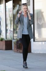 CHARLIZE THERON Out and About in Beverly Hills 02/01/2017