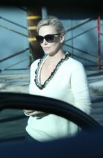 CHARLIZE THERON Out and About in Hollywood 02/04/2017