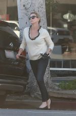 CHARLIZE THERON Out and About in Hollywood 02/04/2017