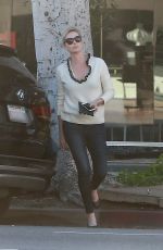 CHARLIZE THERON Out and About in Hollywood 02/04/2017