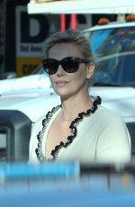 CHARLIZE THERON Out and About in Hollywood 02/04/2017