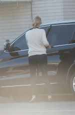 CHARLIZE THERON Out and About in Hollywood 02/04/2017