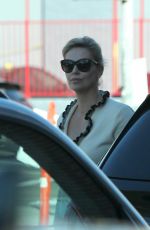 CHARLIZE THERON Out and About in Hollywood 02/04/2017