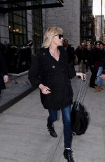 CHARLIZE THERON Out and About in New York 02/08/2017