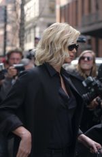 CHARLIZE THERON Out and About in New York 02/08/2017