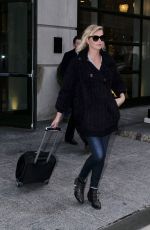 CHARLIZE THERON Out and About in New York 02/08/2017