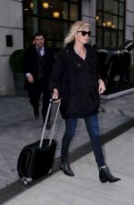 CHARLIZE THERON Out and About in New York 02/08/2017
