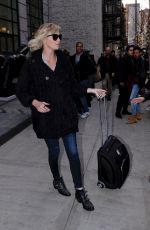 CHARLIZE THERON Out and About in New York 02/08/2017