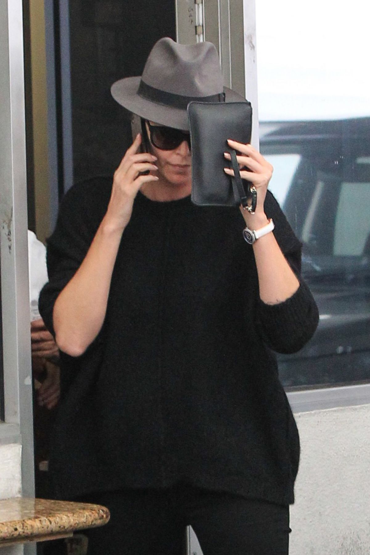 CHARLIZE THERON Out in Beverly Hills 02/21/2017 CHARLIZE THERON Out in Beverly Hills 02/21/2017