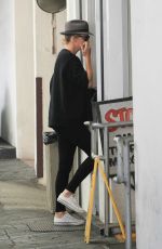 CHARLIZE THERON Out in Beverly Hills 02/21/2017