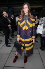 CHARLOTTE DE CARLE at Teatum Jones Fashion Show at London Fashion Week 02/17/