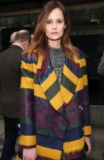 CHARLOTTE DE CARLE at Teatum Jones Fashion Show at London Fashion Week 02/17/