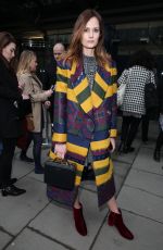 CHARLOTTE DE CARLE at Teatum Jones Fashion Show at London Fashion Week 02/17/
