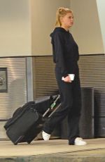 CHARLOTTE MCKINNEY Aarrives at Miami Airport 02/15/2017