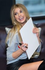 CHARLOTTE MCKINNEY at Guess Office in New York 02/07/2017