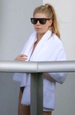 CHARLOTTE MCKINNEY at Her Hotel in Miami 02/15/17