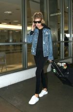 CHARLOTTE MCKINNEY at LAX Airport in Los Angeles 02/20/2017