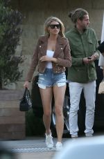 CHARLOTTE MCKINNEY in Daisy Duke at Soho House in Malibu 02/12/2017