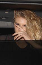 CHARLOTTE MCKINNEY Leaves Catch LA in West HOllywood 02/09/2017