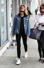 CHARLOTTE MCKINNEY Out and About in Beverly Hills 02/20/2017