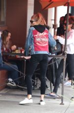 CHARLOTTE MCKINNEY Out and About in Beverly Hills 02/20/2017