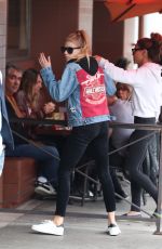 CHARLOTTE MCKINNEY Out and About in Beverly Hills 02/20/2017