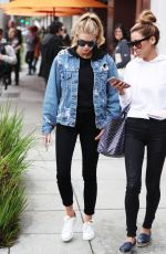 CHARLOTTE MCKINNEY Out and About in Beverly Hills 02/20/2017