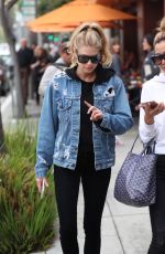 CHARLOTTE MCKINNEY Out and About in Beverly Hills 02/20/2017