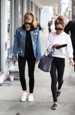 CHARLOTTE MCKINNEY Out and About in Beverly Hills 02/20/2017