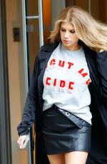 CHARLOTTE MCKINNEY Out and About in New York 02/07/2017