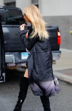 CHARLOTTE MCKINNEY Out and About in New York 02/07/2017