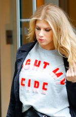 CHARLOTTE MCKINNEY Out and About in New York 02/07/2017
