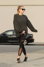 CHARLOTTE MCKINNEY Out and About in Santa Monica 2/2/17