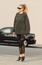 CHARLOTTE MCKINNEY Out and About in Santa Monica 2/2/17