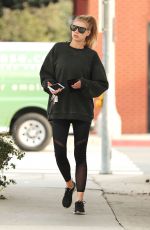 CHARLOTTE MCKINNEY Out and About in Santa Monica 2/2/17