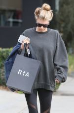 CHARLOTTE MCKINNEY Out Shopping in Los Angeles 02/02/2017