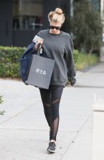 CHARLOTTE MCKINNEY Out Shopping in Los Angeles 02/02/2017