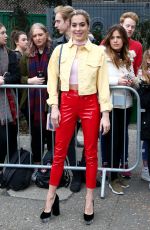 CHELSEA LEYLAND at Topshop Unique Show in London 02/19/2017