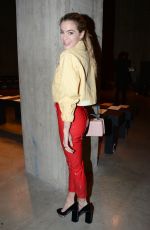 CHELSEA LEYLAND at Topshop Unique Show in London 02/19/2017