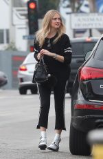 CHIARA FERRAGNI Out in West Hollywood 02/03/2017