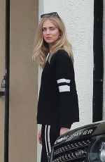 CHIARA FERRAGNI Out in West Hollywood 02/03/2017