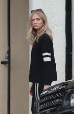 CHIARA FERRAGNI Out in West Hollywood 02/03/2017