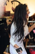 CHLOE KHAN Out Shopping in London 02/16/2017
