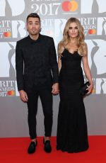 CHLOE LLOYD at Brit Awards 2017 in London 02/22/2017