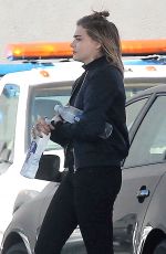 CHLOE MORETZ at a Gas Station in West Hollywood 02/09/2017