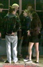CHLOE MORETZ  Nght Out in Hollywood 02/09/2017