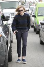 CHLOE MORETZ Out and About in Los Angeles 02/25/2017 