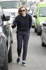CHLOE MORETZ Out and About in Los Angeles 02/25/2017 