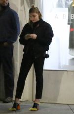 CHLOE MORETZ Out for Dinner in Los Angeles 2/2/17